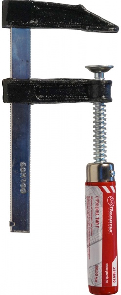 Струбцина F-образная, 200 х 50 мм, Политех, 2548020