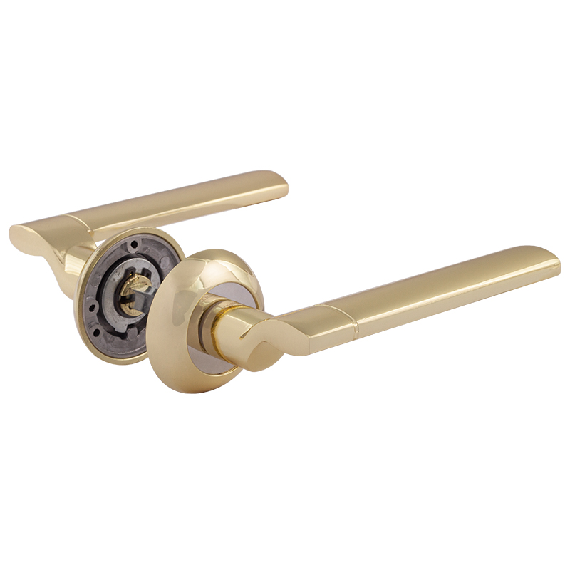 Ручка дверная 103A золото Нора-М