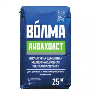 Штукатурка цементная "ВОЛМА-Аквахолст 25кг  (56шт)