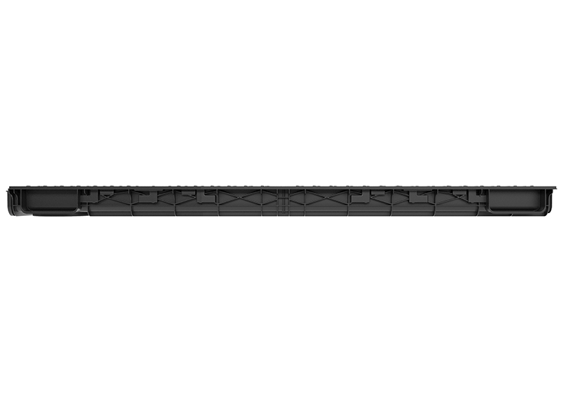 Лоток пластиковый Серия LITE 100 h56  (1000*153*56 мм) с пласт. решёткой МЕТАЛЛИК Ecoteck