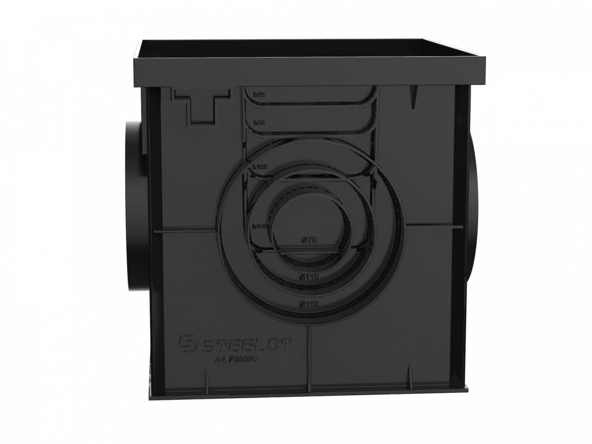 Дождеприемник пластиковый SteeStart 300х300 STEELOT арт.P3030C АКЦИЯ