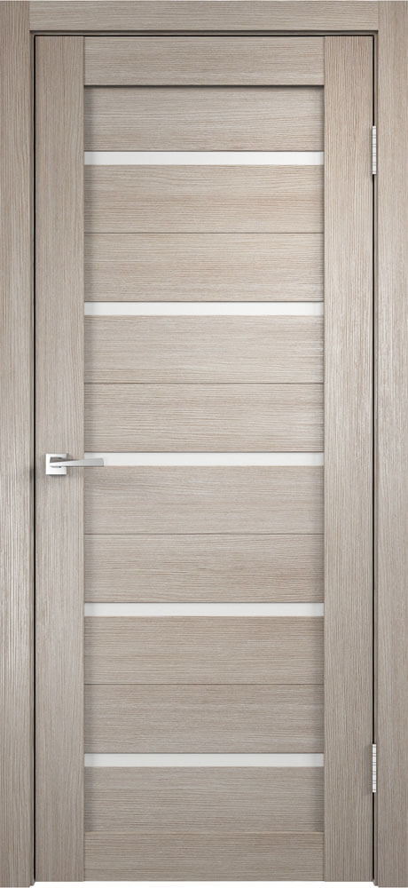 Дверь DUPLEX со стеклом (700*2000) Капучино VELLDORIS