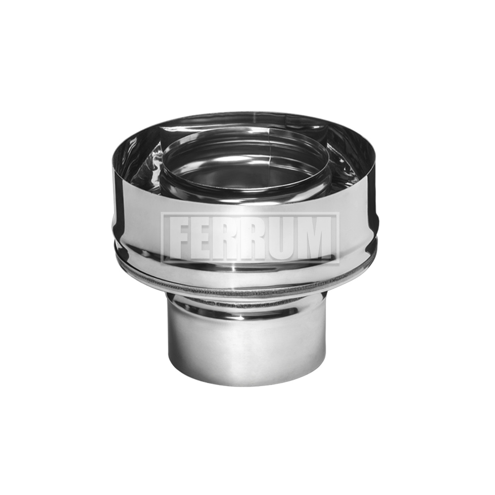 Старт-сэндвич (430/0,5мм + нерж.) Ф120х200 FERRUM