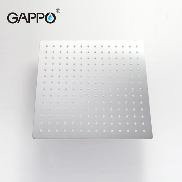 Лейка GAPPO G28 "Тропический душ" 200мм Нерж сталь