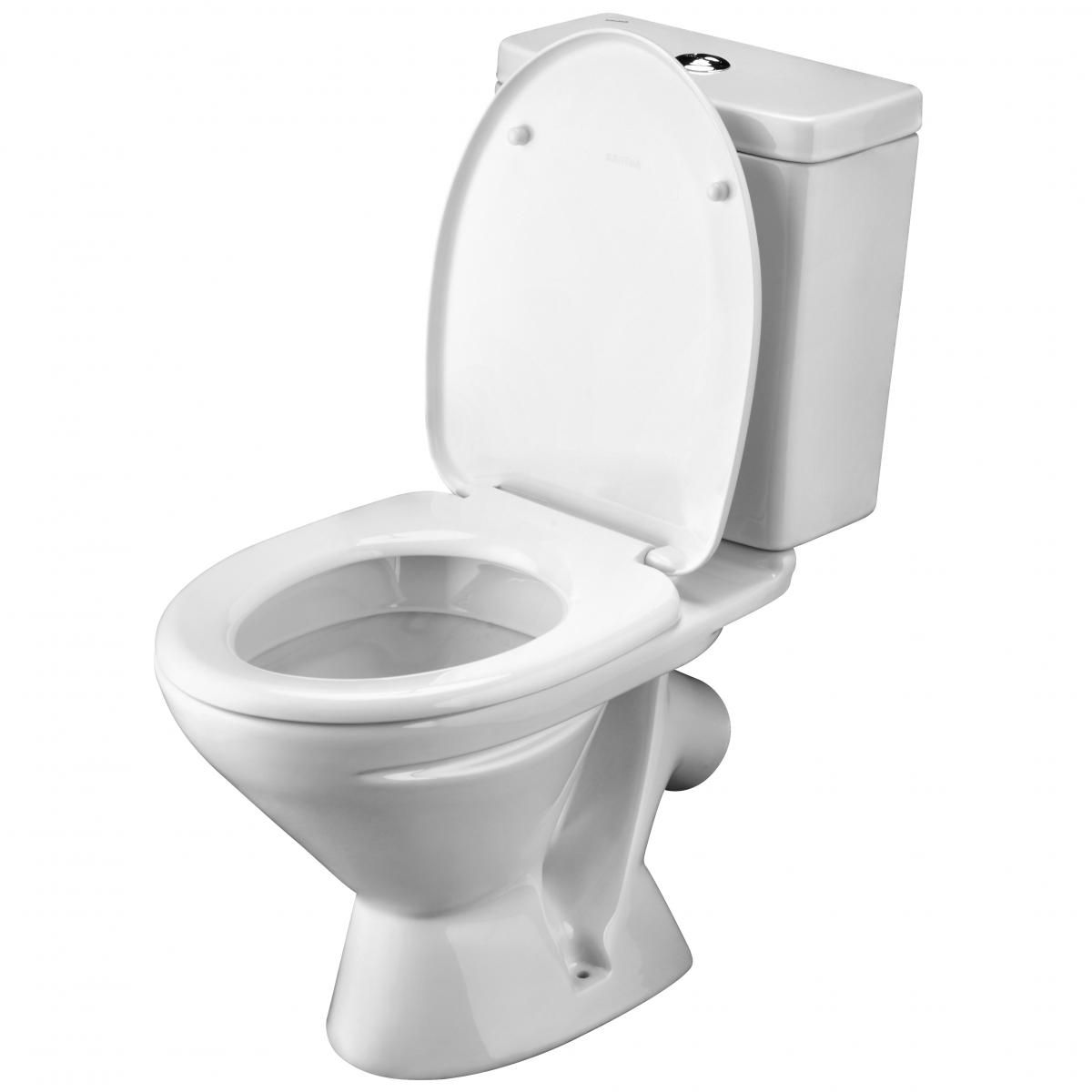 Унитаз-компакт САНТЕК  Лига 2 РА PP NEW арт.1WH302197 (Сиденье Полипропилен!!)  1WH302197 