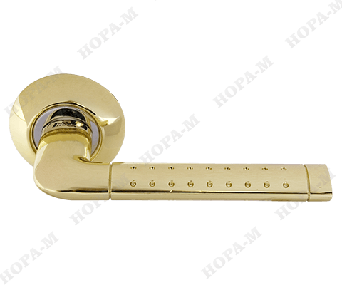 Ручка дверная 101 золото Нора-М
