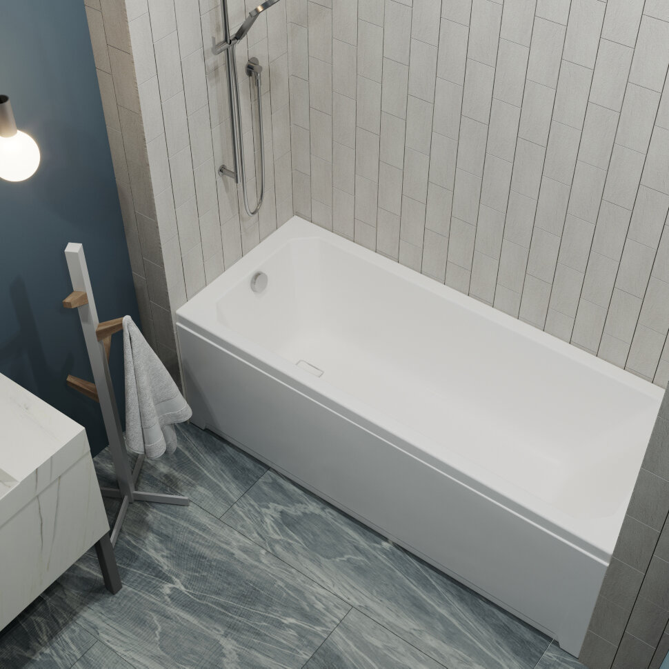 Ванна акриловая Triton Прага 180x80 + каркас Щ0000041798 + экран Щ0000049122