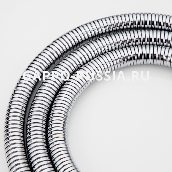 Шланг душевой 180 см имп/кон GAPPO G43-18, нерж. сталь, усиленный