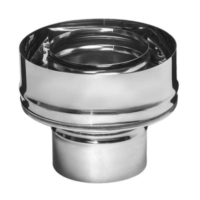 Переход с одноконт на двухконтур (конический старт-сендвич) д.250/350 нерж толщ. 1мм/0,5мм СМ 31328