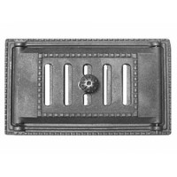 Дверка поддувальная краш. черная ДПК ( Р ) 250*140 мм