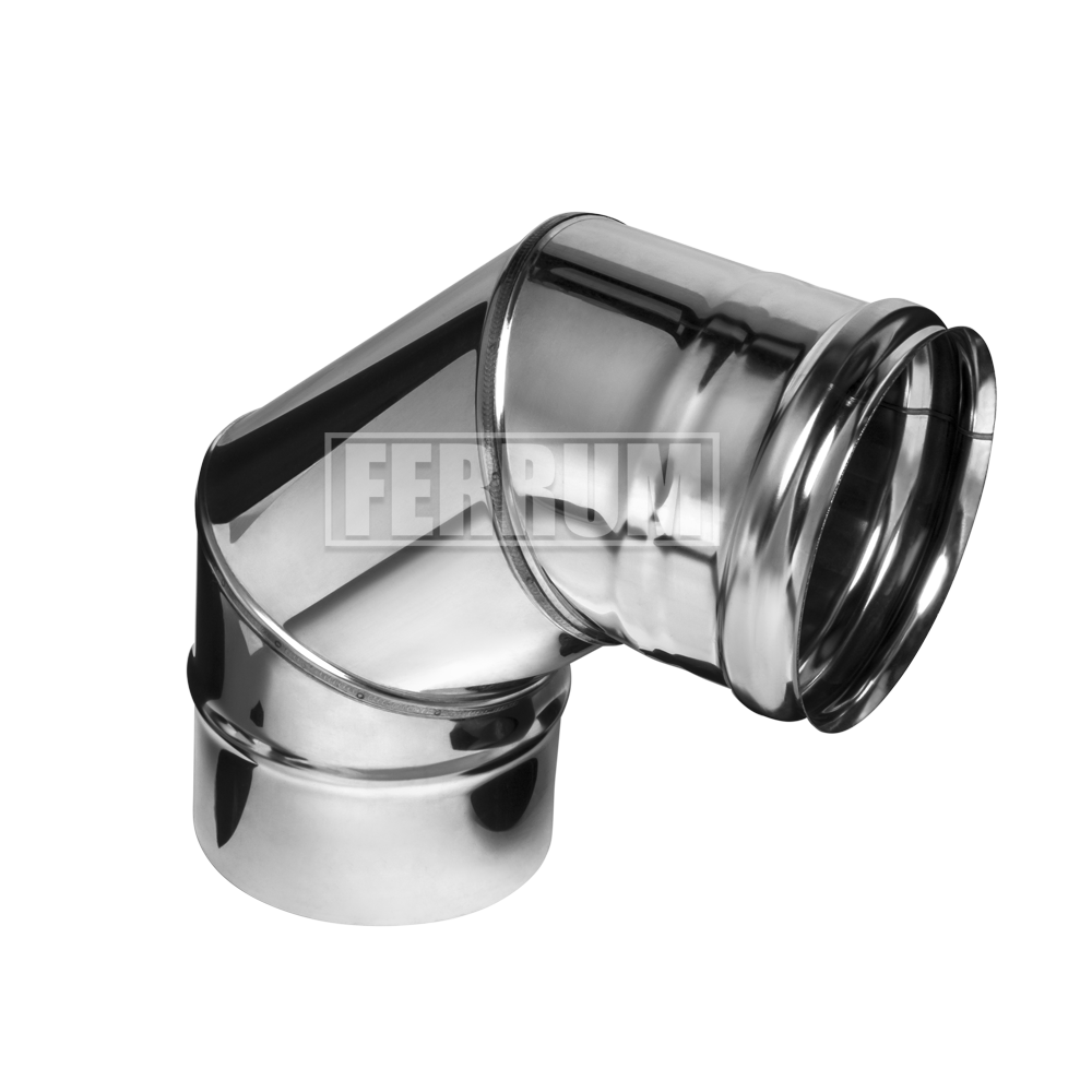 Колено угол 90° (430/0,5 мм) Ф200 FERRUM