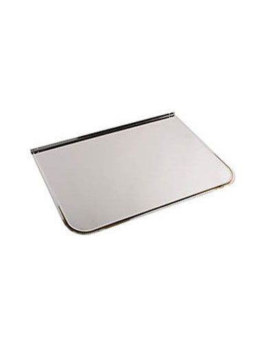 Лист предтопочный 1000х600 мм зерк. нерж. 0,5мм