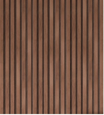 Панель ПВХ Рейка орех 250х8х2700 мм №402