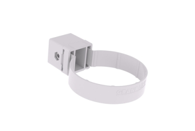 Хомут трубы Kliker Premium белый инд.упак.RAL 9003