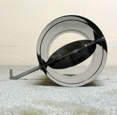 Шибер поворотный д.180мм нерж 0,5мм