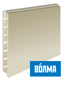  Плита гипс пазогребневая 667*500*80 пустот (30 шт на поддоне) ВОЛМА