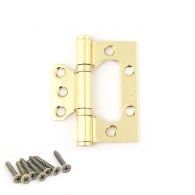 Петля накладная универс. 100х75х2,5 B2-G Avers (БАБОЧКА)