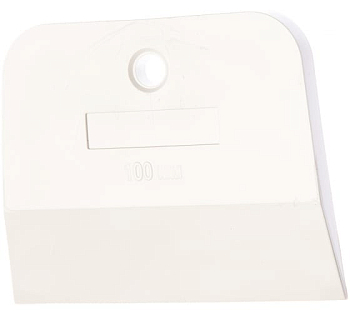 Шпатель резиновый 180мм белый "КЕДР" 139-0009