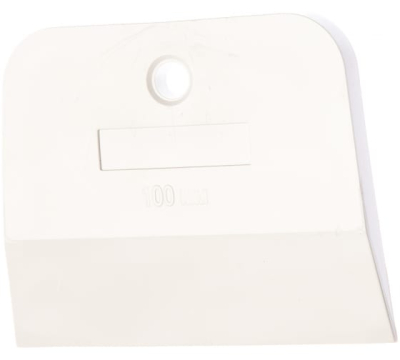 Шпатель резиновый 180мм белый 