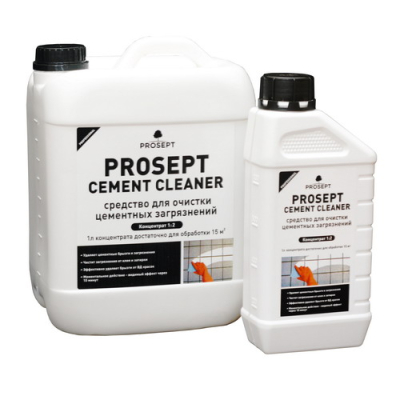Смывка для бетона 1л концентрат 1:2 ПРОСЕПТ CEMENT CLEANER