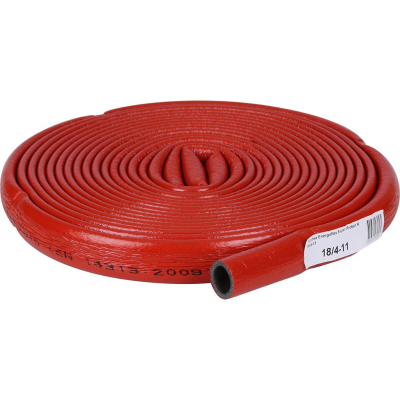 Трубка Energoflex® Super Protect КРАСНАЯ 18/4-11 (стенка 4 мм, бухта 11 м)