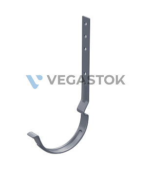 Держатель желоба ф125 мм (Ral 7024 графит) ЭКО 170 мм