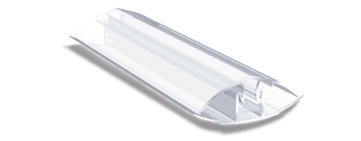 Профиль соед. разъемный  06-10 мм L=6м прозр. КИН