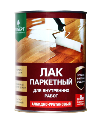 Лак паркетный п/матовый 0,9л PROSEPT