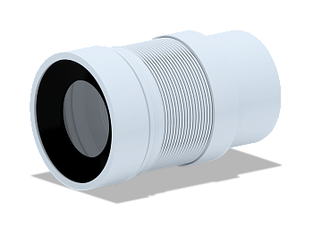 Присоединитель к унитазу гофрир. 110х360 мм, AniPlast, К.821