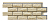 Панель фасадная GL Колотый камень Design бежевый шов RAL7006 1134(992) мм*423(392) мм (10 шт/уп)