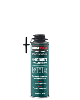 Очиститель монтажной пены DONEWELL 650мл (12) 