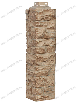 Угол "Скала" песочный FineBer (115х467 мм)(10 шт/упак)