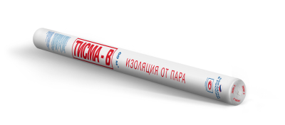 Пленка KNAUF-ТИСМА защита от ПАРА и ВЛАГИ (В) гидро-пароизоляция пл.90  ш.1,5м (60 м2 ) клеев.полоса
