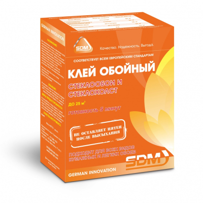 Клей обойный для стеклообоев и стеклохолстов SDM 200г