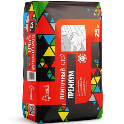 Клей плиточный ПРЕМИУМ для керамогранита и бассейнов, 25кг Старатели НЕКОНДИЦИЯ