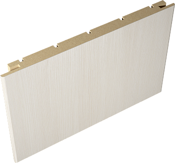 Дверной добор экошпон телескопический Дуб белый 100х8х2150 VELLDORIS