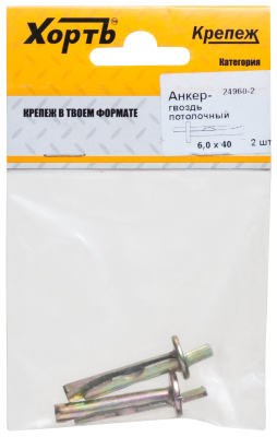 Анкерный болт с Г-образным крюком,  10*100 (уп. 10 шт)  ХВАТ 26679-0