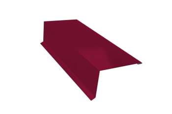 Планка торцевая бордо 100*100*2000 мм ПЭ-3005 ЭКО