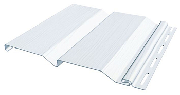 Сайдинг (0,205 х 3,66) S=0.75 м2 белый FineBer (16 шт.уп)