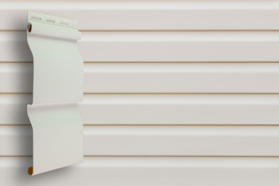 Сайдинг (0,203 х 3,66) S=0.73 м2  белый Гранд Лайн Америка (22 шт.уп)