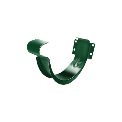 Держатель желоба карнизный ф125 мм ПЭ НШ (Ral 8017 коричневый) ЭКО 70 мм