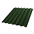 Лист профилированный зеленый С 21 2500х1050 мм ПЭ-6005  0,4 мм 2,625 м2