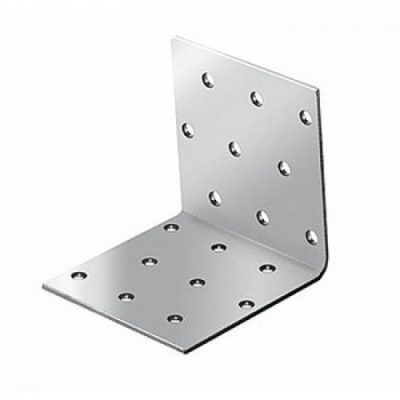 Уголок крепежный равносторонний KUR-40*40*80*2,0 мм