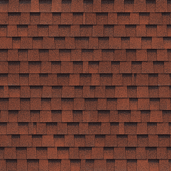 Черепица Шинглас Ранчо красный (1 упак. 2м2) РАСПРОДАЖА