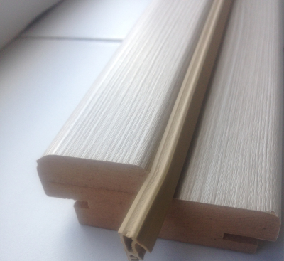 Коробка дверная КД.07.02.10-У дуб крема универсальная Н-2000, L-2140, Т-35