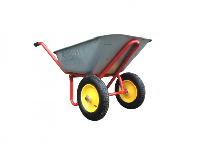 Тачка 110л. двухколесная строительная до 240кг . 32.110.240