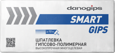 Шпатлевка гипсо-полимерная  ШИТРОК danogips  SmartGips 4 кг (54)