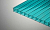 Поликарбонат сотовый бирюза 2100*6 мм КИН 0,8 кг/м2