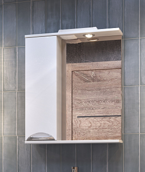 Зеркало Vigo Callao 60, левое, с подсветкой 