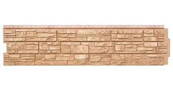 Панель GL ЯФАСАД Крымский сланец Classic янтарь 1535(1487) мм*338(306) мм (15 шт/упак)